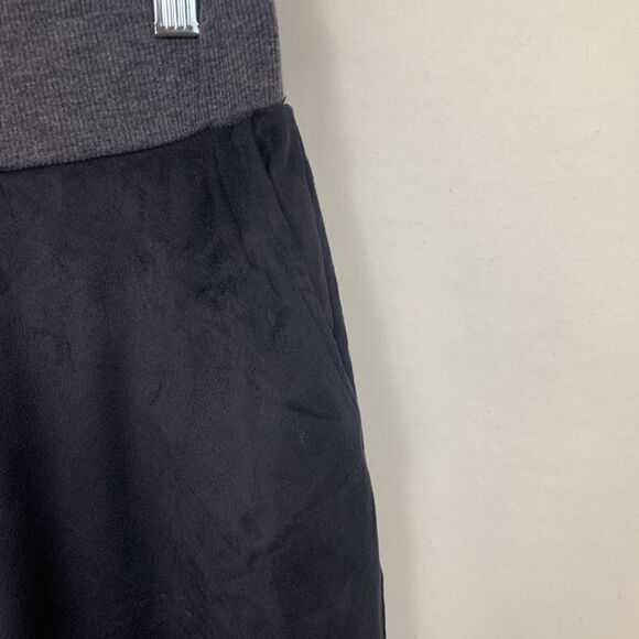 LOGO by Lori Goldstein Faux Suede Jogger Pants - Picture 4 of 7